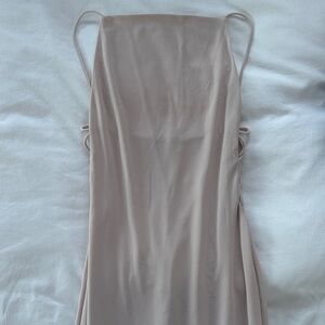 Alice + Olivia Cream Midi Dress